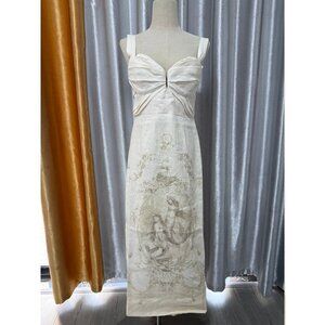 ZIMMERMANN Drape Midi Dress